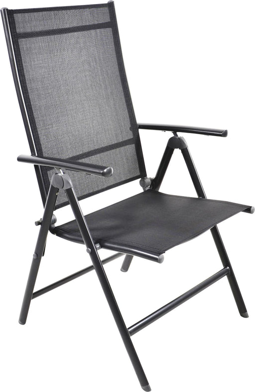 Gartensessel Klappsessel Hochlehner VENETO Gestell Aluminium anthrazit