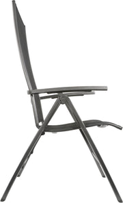 Gartensessel Klappsessel Hochlehner RENO Gestell Aluminium anthrazit