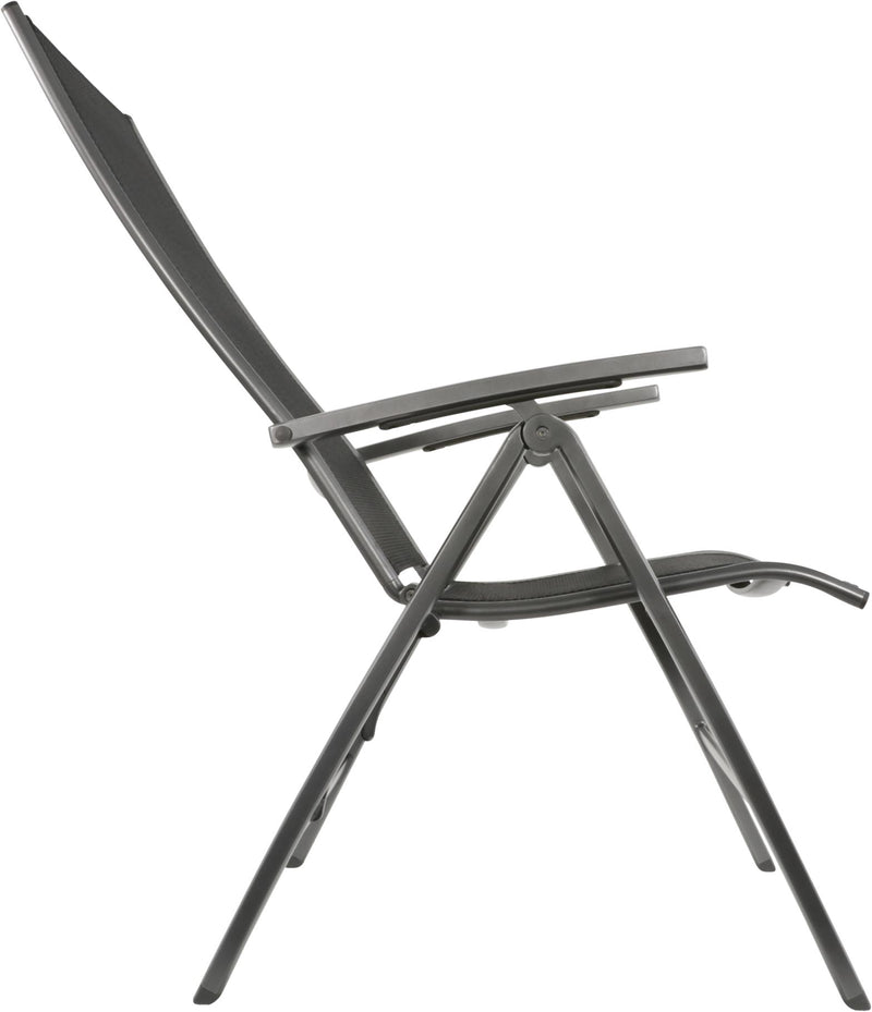 Gartensessel Klappsessel Hochlehner RENO Gestell Aluminium anthrazit