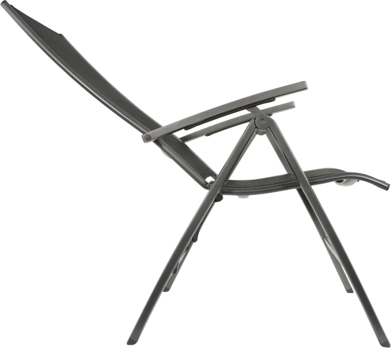 Gartensessel Klappsessel Hochlehner RENO Gestell Aluminium anthrazit