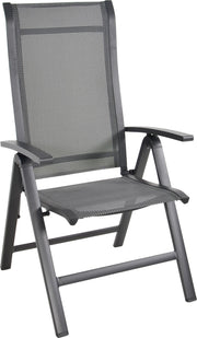 Gartensessel Klappsessel HERA NEGRO Gestell Aluminium matt anthrazit