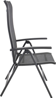 Gartensessel Klappsessel HERA NEGRO Gestell Aluminium matt anthrazit