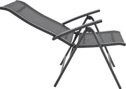 Gartensessel Klappsessel HERA NEGRO Gestell Aluminium matt anthrazit
