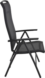 Gartensessel Klappsessel LOTIS NEGRO Gestell Aluminium matt anthrazit