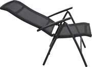 Gartensessel Klappsessel LOTIS NEGRO Gestell Aluminium matt anthrazit