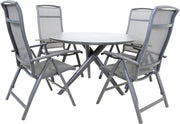 Gartensessel Klappsessel LOTIS NEGRO Gestell Aluminium matt anthrazit