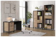 Highboard Regal HIGH ROCK Riviera Eiche Optik / Schwarz von Forte