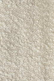 Stuhl Esszimmerstuhl JAKE WORN OFF WHITE Bouclé