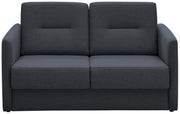 Schlafsofa Funktionssofa REGI Stoff Mango Anthrazit mit getrennten Liegeflächen