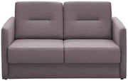 Schlafsofa Funktionssofa REGI Stoff Travis mit getrennten Liegeflächen in Rosa