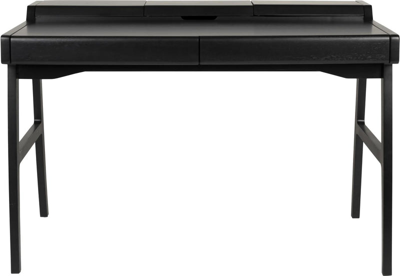 Schreibtisch Sekretär KAAT BLACK von ZUIVER mit Eichenfurnier