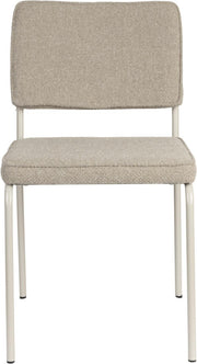 Stuhl Esszimmerstuhl Polsterstuhl BUDDY von ZUIVER in beige