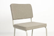 Stuhl Esszimmerstuhl Polsterstuhl BUDDY von ZUIVER in beige