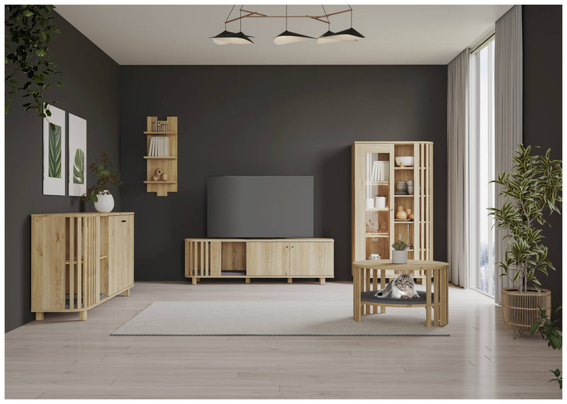 Lowboard TV-Board RANFLURY Optik Mauvella Eiche von Forte