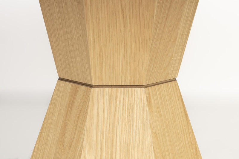 Tisch Esstisch LOTUS Rund Ø 120 cm von Zuiver Eiche furniert