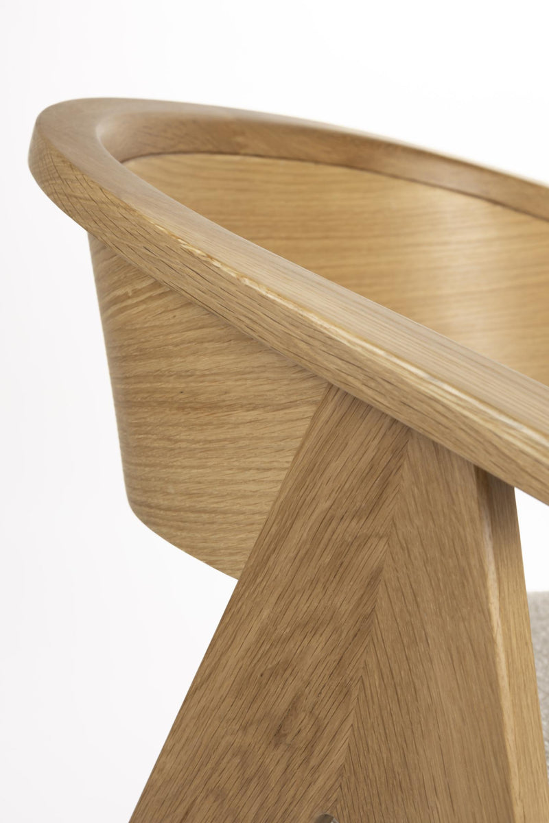 Stuhl Esszimmerstuhl Armlehnstuhl NDSM von ZUIVER in natur