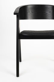 Stuhl Esszimmerstuhl Armlehnstuhl NDSM von ZUIVER in schwarz