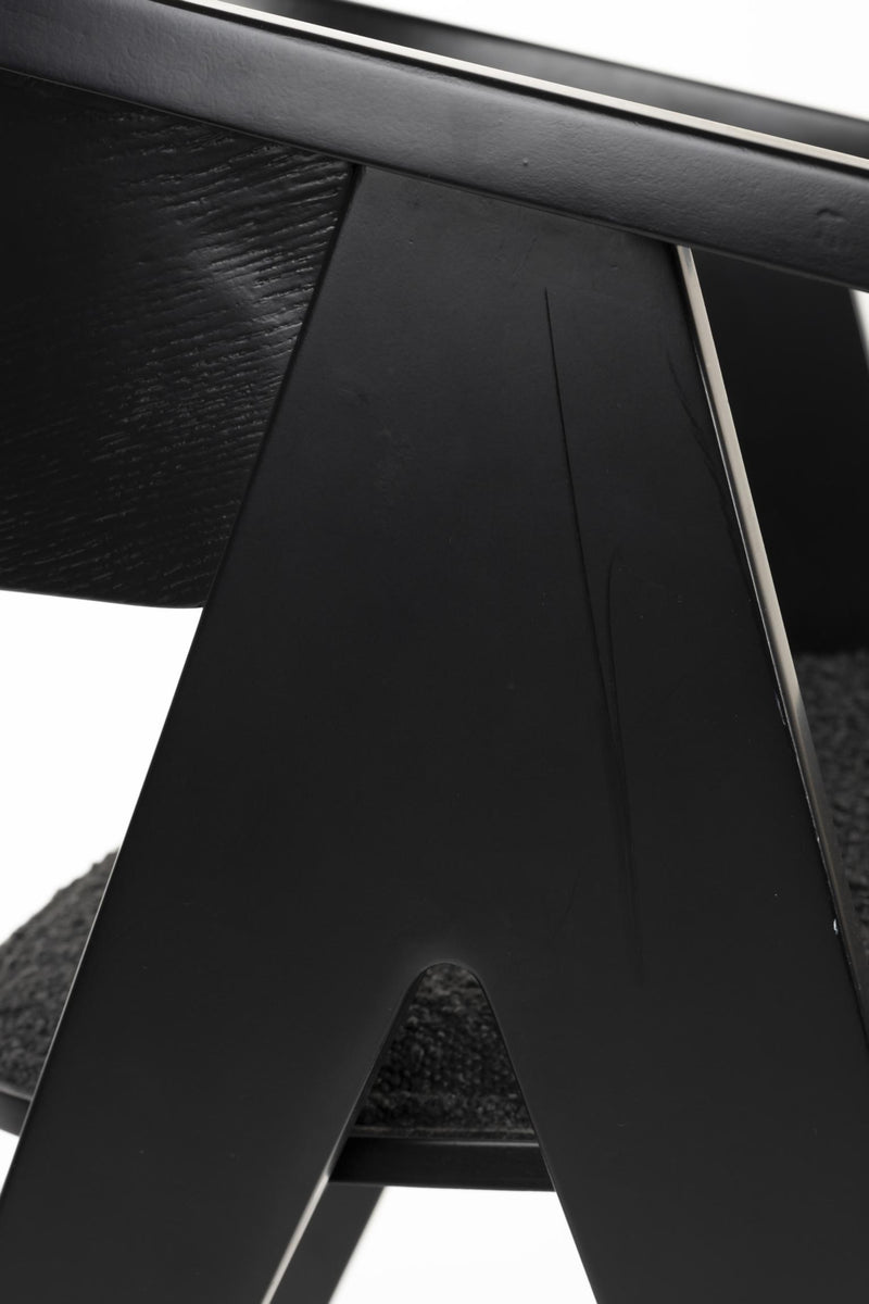 Stuhl Esszimmerstuhl Armlehnstuhl NDSM von ZUIVER in schwarz