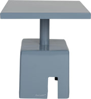 Beistelltisch CHUBBY quadratisch Blau von Zuiver