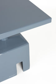 Beistelltisch CHUBBY quadratisch Blau von Zuiver