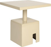 Beistelltisch CHUBBY quadratisch Beige von Zuiver