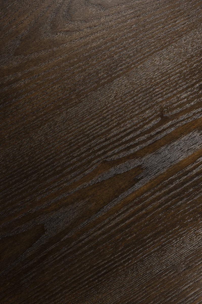 Tisch Esstisch RAKU BROWN BLACK furniert Ø 110 cm runde Tischplatte