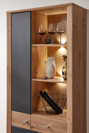 Regal Stauraumelement PABLO Artisan Eiche - Graphit