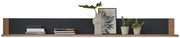 Wandboard PABLO 193 cm - graphit und Eiche Nachbildung