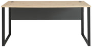 Schreibtisch MEMPHIS Artisan Eiche - Metallgestell schwarz 170 x 73 cm