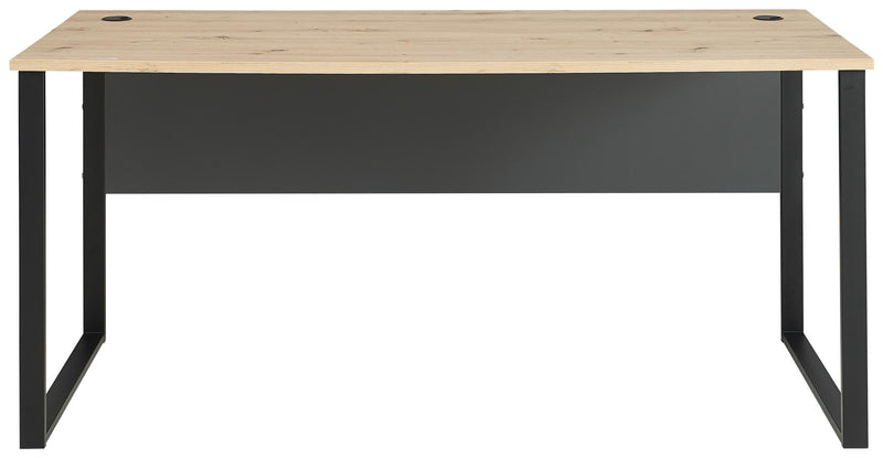 Schreibtisch MEMPHIS Artisan Eiche - Metallgestell schwarz 170 x 73 cm