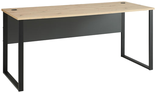 Schreibtisch MEMPHIS Artisan Eiche - Metallgestell schwarz 170 x 73 cm