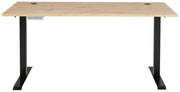 Höhenverstellbarer Schreibtisch MEMPHIS Artisan Eiche - 160 x 77 cm