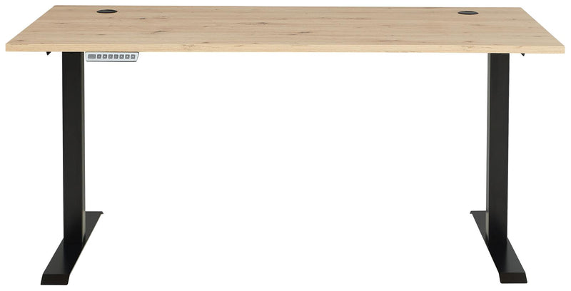 Höhenverstellbarer Schreibtisch MEMPHIS Artisan Eiche - 160 x 77 cm
