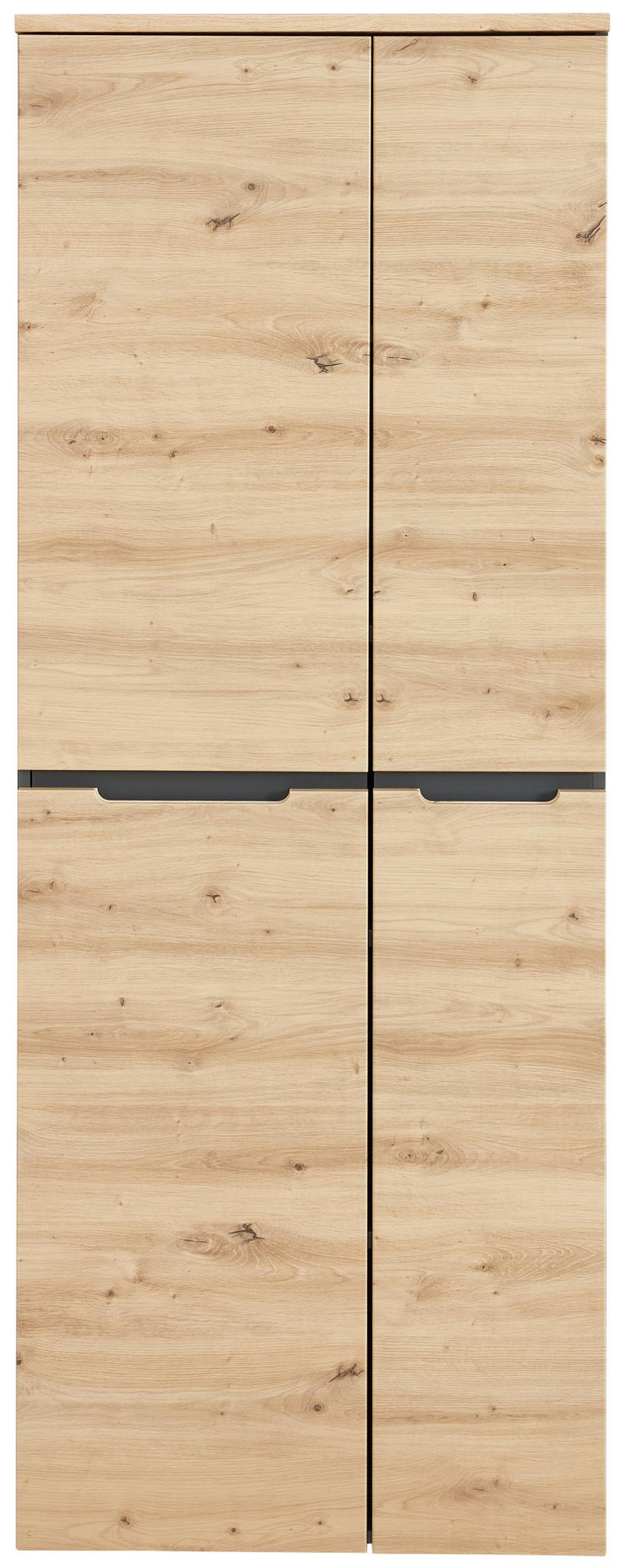 Büroschrank MEMPHIS 2-türig GH01 Front Artisan Eiche Korpus Graphit