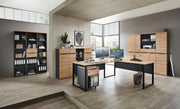 Büroregal MEMPHIS GH03 75 cm Oberboden Artisan Eiche Korpus Graphit