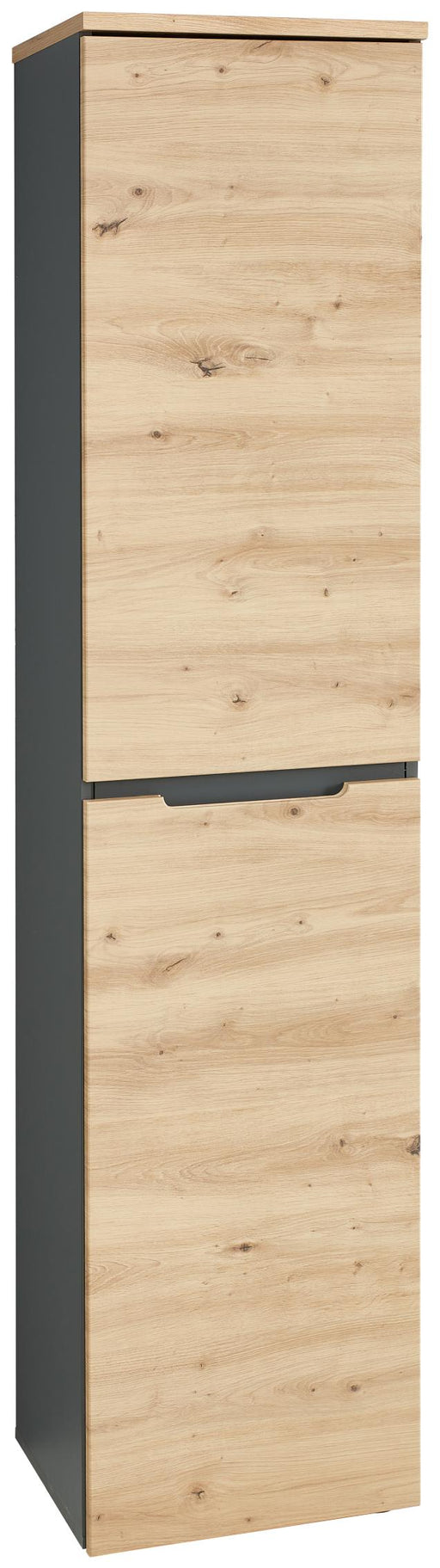 Büroschrank MEMPHIS 1-türig GH05 Front Artisan Eiche Korpus Graphit