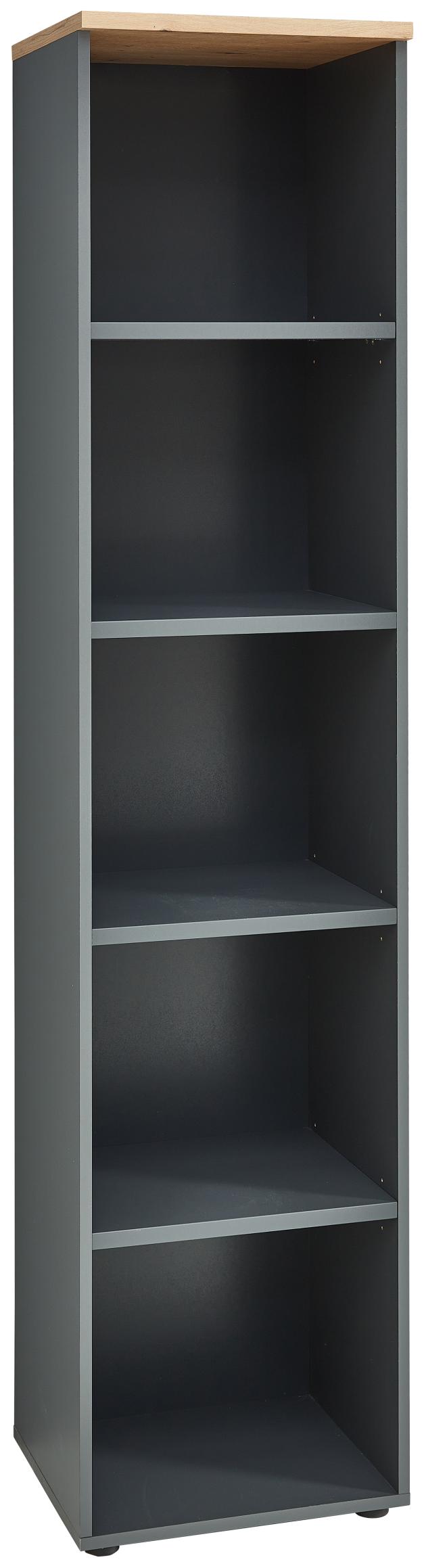 Büroregal MEMPHIS GH07 45 cm Oberboden Artisan Eiche Korpus Graphit