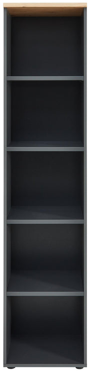 Büroregal MEMPHIS GH07 45 cm Oberboden Artisan Eiche Korpus Graphit
