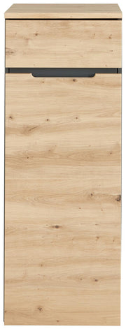 Büroschrank MEMPHIS 1-türig GH13 Front Artisan Eiche Korpus Graphit