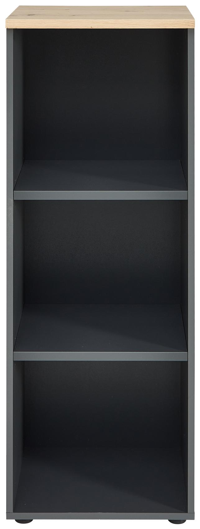 Büroregal MEMPHIS GH14 45 cm Oberboden Artisan Eiche Korpus Graphit