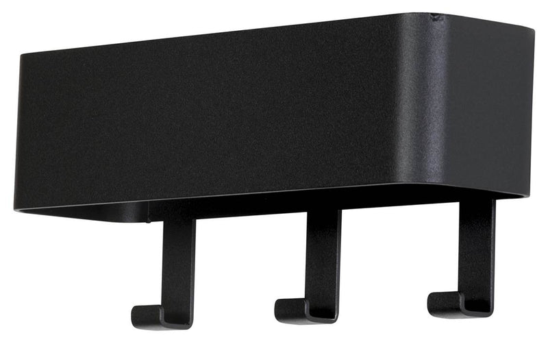 Garderobenhaken Hakenleiste DAX PLAY 3 Stahl Schwarz Spinder Design