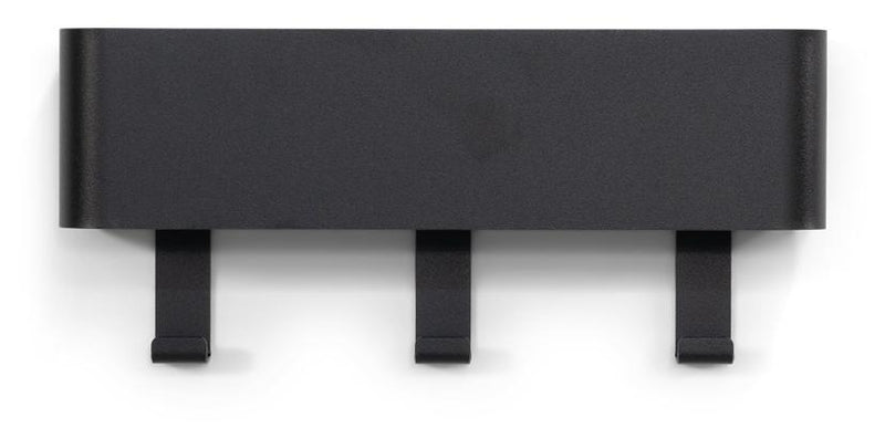 Garderobenhaken Hakenleiste DAX PLAY 3 Stahl Schwarz, Spinder Design
