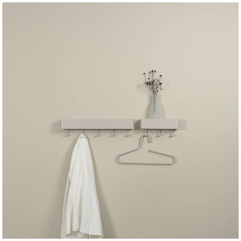 Garderobenhaken DAX PLAY 3 Silky Taupe Hakenleiste von Spinder Design