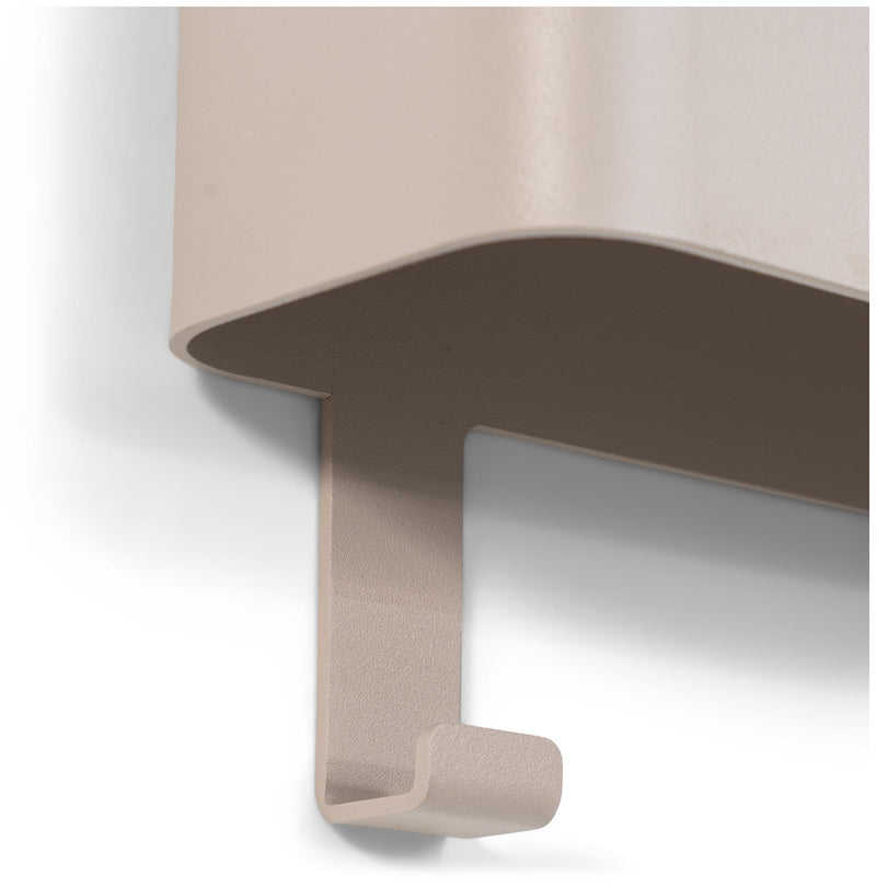 Garderobenhaken DAX PLAY 5 Hakenleiste in Silky Taupe von Spinder