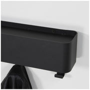Hakenleiste DAX PLAY 7 Garderobenhaken Stahl Schwarz Spinder Design