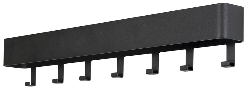 Hakenleiste DAX PLAY 7 Garderobenhaken Stahl Schwarz Spinder Design