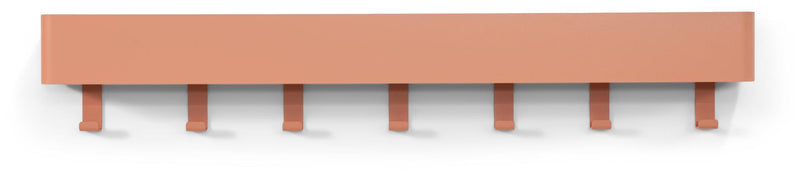Hakenleiste DAX PLAY 7 Garderobe mit 7 Haken Clay Terra von Spinder