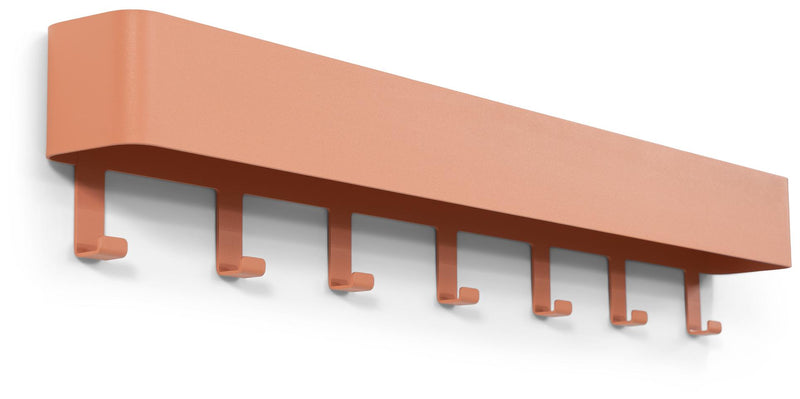 Hakenleiste DAX PLAY 7 Garderobe mit 7 Haken Clay Terra von Spinder