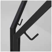 Kleiderständer JAIMY Schwarz Design Garderobe Höhe 170 cm von Spinder