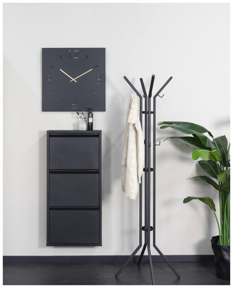 Kleiderständer JAIMY Schwarz Design Garderobe Höhe 170 cm von Spinder